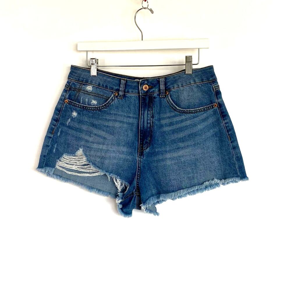 Rewash Jean‎ Shorts Super High Rise Mom Sz 11/30